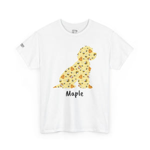 Personalised Cockapoo Bee Kind Print T Shirt