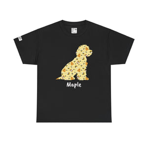 Personalised Cockapoo Bee Kind Print T Shirt