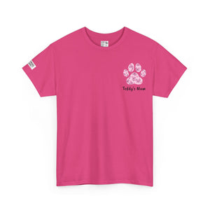 Personalised Piggy Passion Paw print Tee