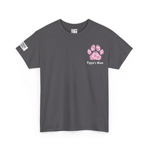 Personalised Piggy Passion Paw print Tee