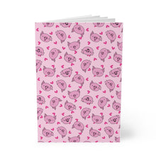 Load image into Gallery viewer, Journal Paperback Piggy Passion Pink Notebook A5