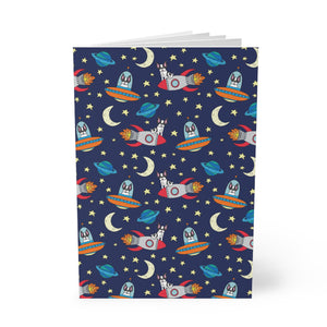 Journal Paperback Zoomies Blue Notebook A5