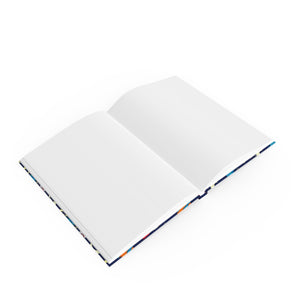 Hardback Journal - Zoomies Blue A5