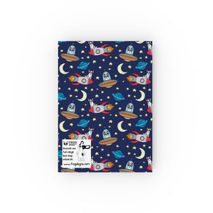 Hardback Journal - Zoomies Blue A5