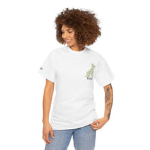 Load image into Gallery viewer, Personalised Green Collie Dog Daisy Print T-Shirt