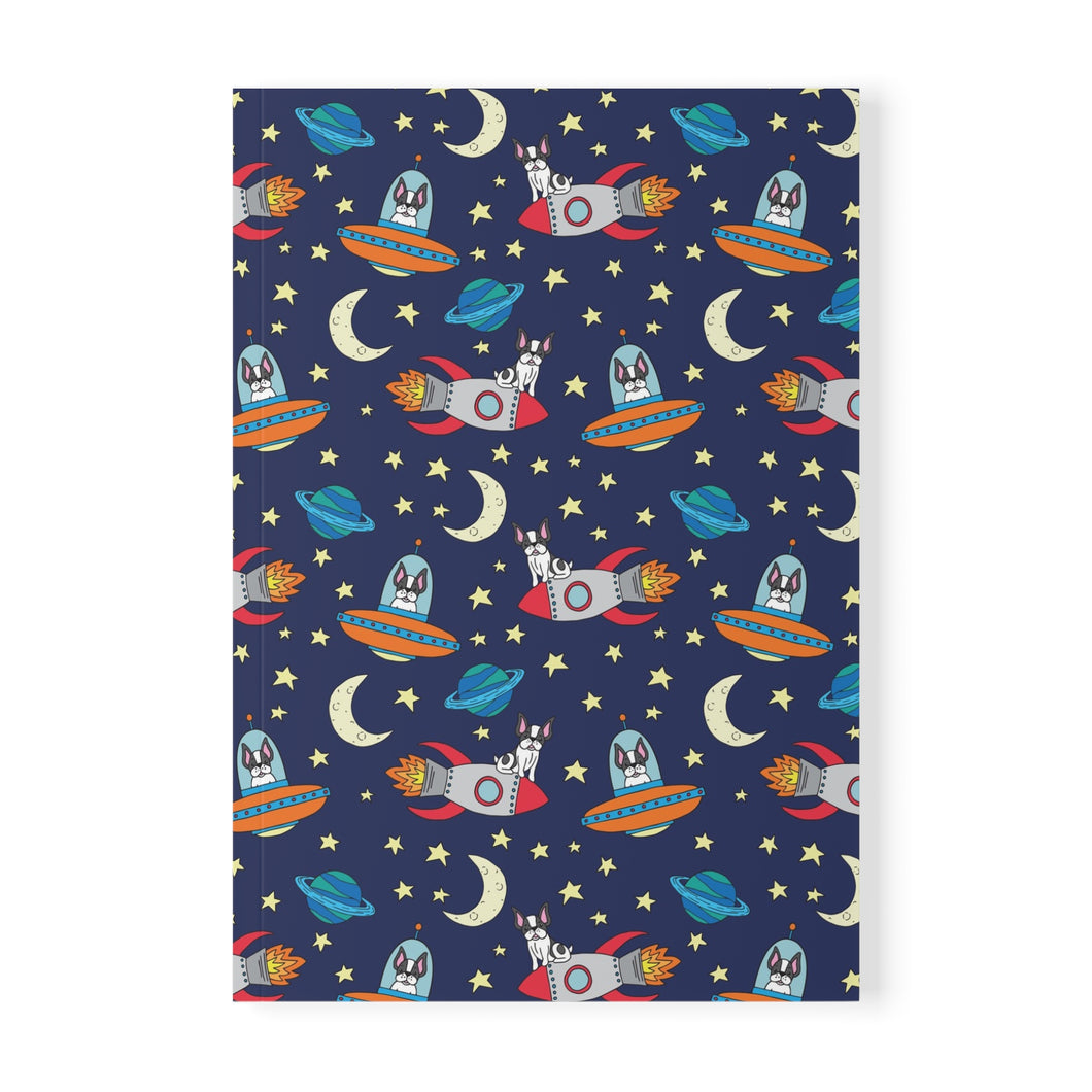 Journal Paperback Zoomies Blue Notebook A5