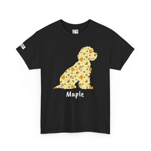 Personalised Cockapoo Bee Kind Print T Shirt