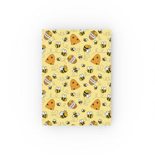 Load image into Gallery viewer, Journal Hardback- Bee Kind Yellow A5