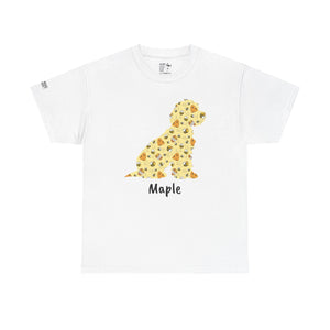 Personalised Cockapoo Bee Kind Print T Shirt