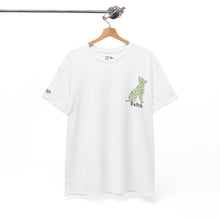 Load image into Gallery viewer, Personalised Green Collie Dog Daisy Print T-Shirt