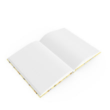 Load image into Gallery viewer, Journal Hardback- Bee Kind Yellow Notebook A5