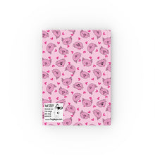 Load image into Gallery viewer, Hardback Journal - Piggy Passion Pink A5 Notebook