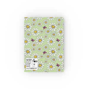 Journal Hardback Daisy Days Green A5