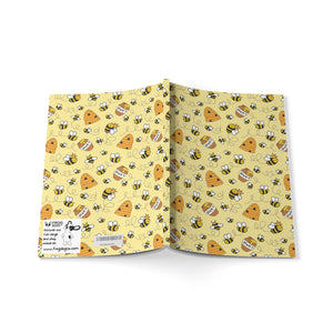 Journal Paperback - Bee Kind Notebook A5