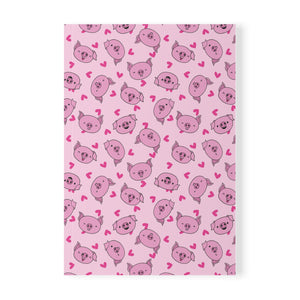 Journal Paperback Piggy Passion Pink Notebook A5